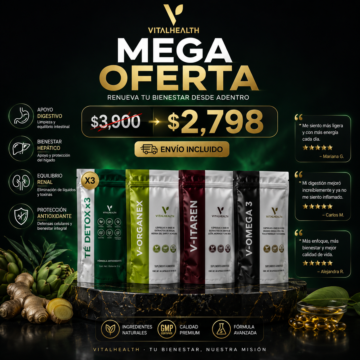 Mega Oferta Detox VitalHealth